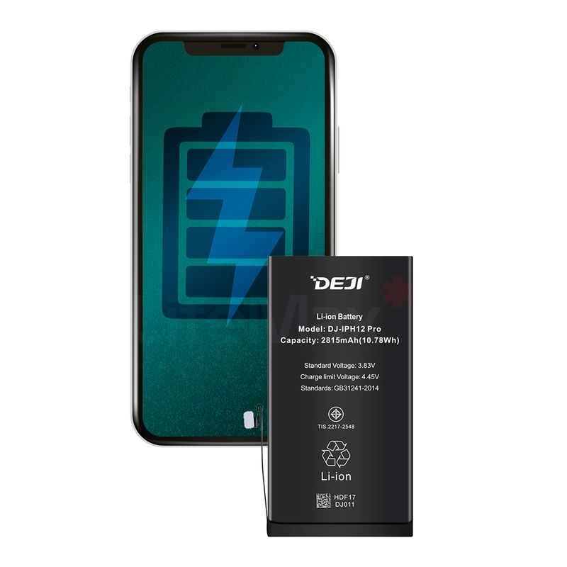 GENERICO - Bateria Compatible con Iphone 12 Pro DEJI Capacidad 2815mAh