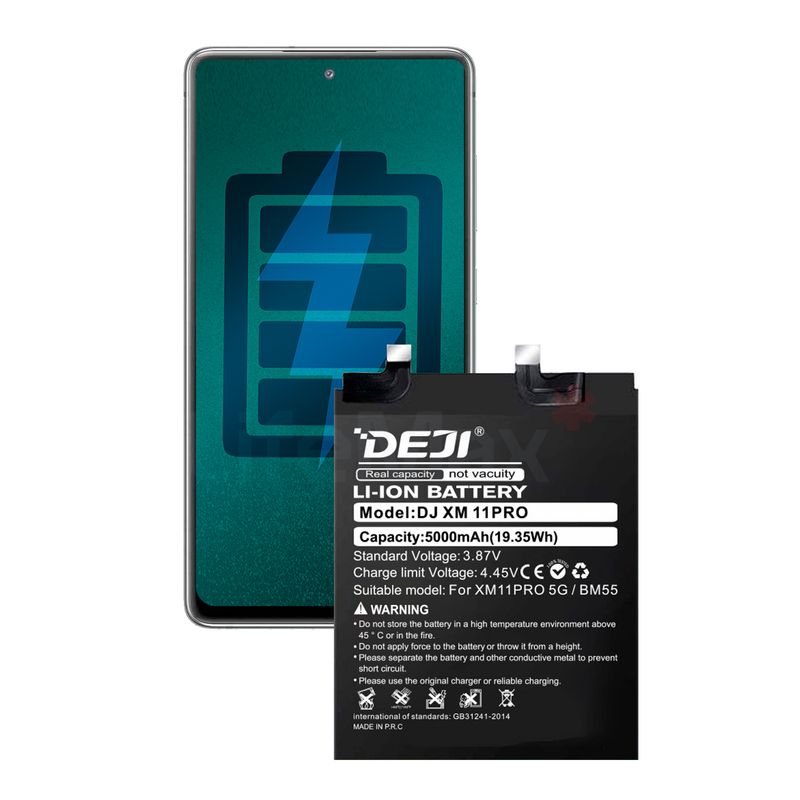 GENERICO - Bateria para Xiaomi 11 Pro DEJI IC Original 5000mAh