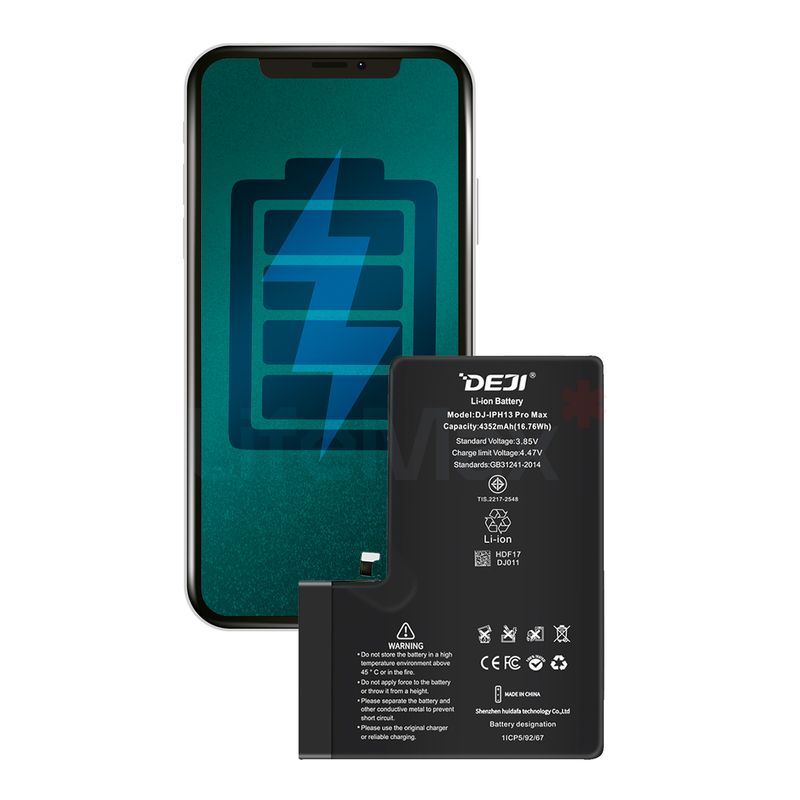 GENERICO - Bateria Compatible con Iphone 13 Pro Max DEJI Capacidad 4352mAh