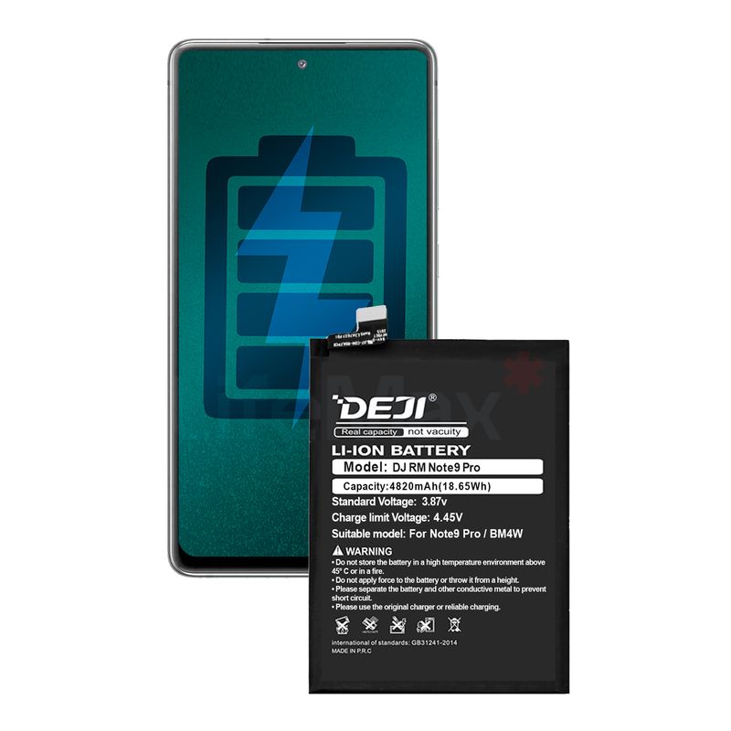 GENERICO - Bateria Compatible con Mi 10T Lite 5G / Redmi Note 9 Pro 5G DEJI