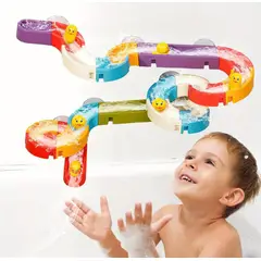 GENERICO - PISTA RESBALADIZA ARMABLE JUGUETE DE BAÑO