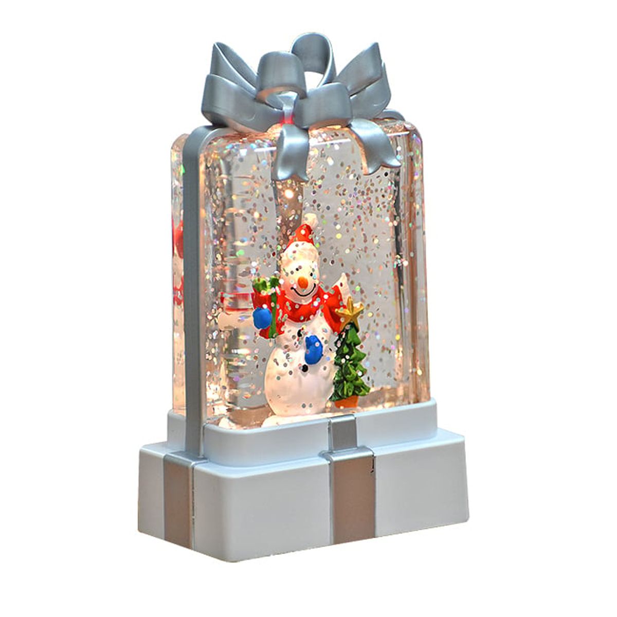 GENERICO - Adorno Navidad Gift Figura Nieve