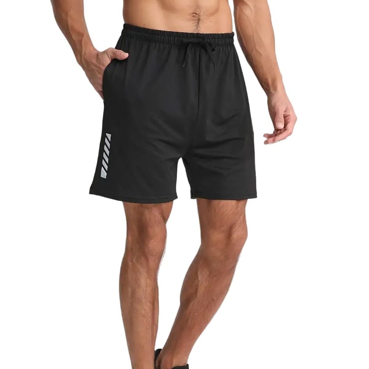 GARSIL - Short Deportivo Hombre - Secado Rapido - Gym - Bolsillos Con Cierres