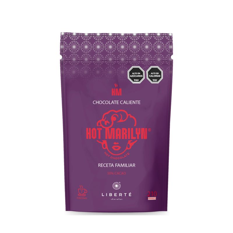 LIBERTE - Chocolate Caliente Hot Marilyn Receta Familiar Doypack 210 gr