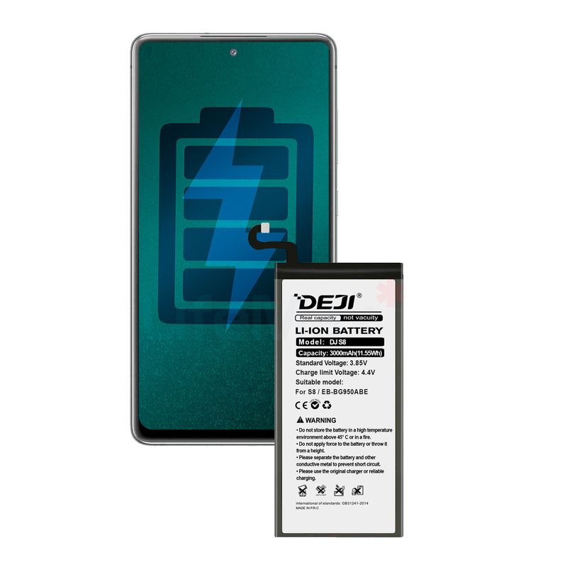 GENERICO - Bateria Compatible con Samsung S8 DEJI Capacidad 3000mAh