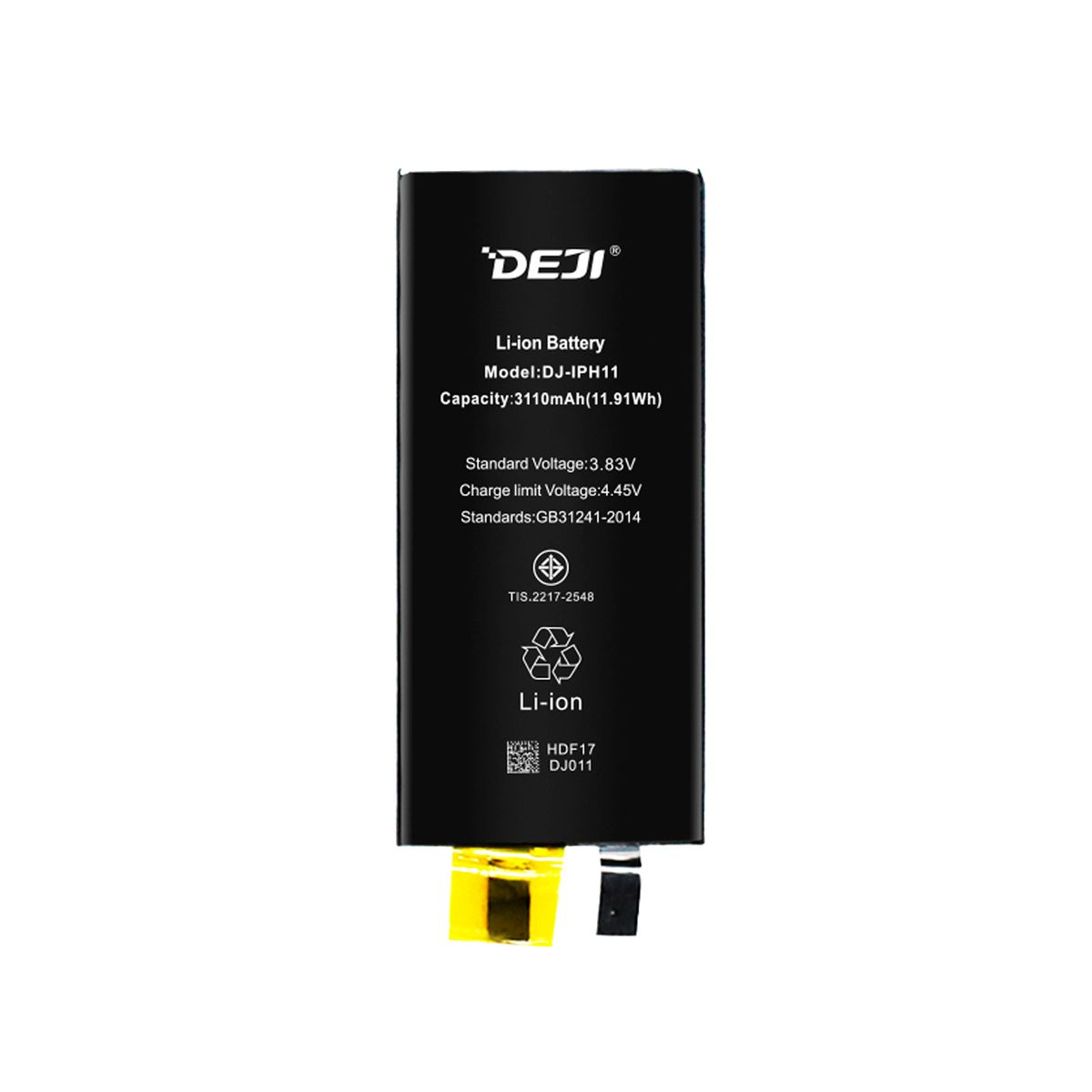 GENERICO - Bateria Compatible con Iphone 11 Sin Flex DEJI Capacidad 3110mAh