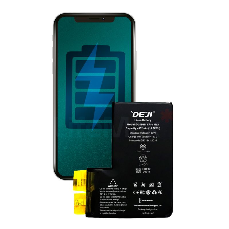 GENERICO - Bateria Compatible con Iphone 13 ProMax Sin Flex DEJI 4352mAh