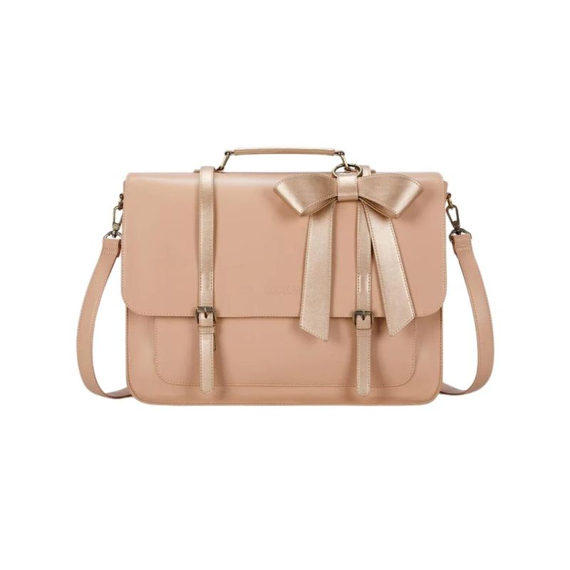 ECOSUSI - Ecosusi Maletín y Mochila Cocoa Truffle para Notebook 15.6 pulg - Rosa