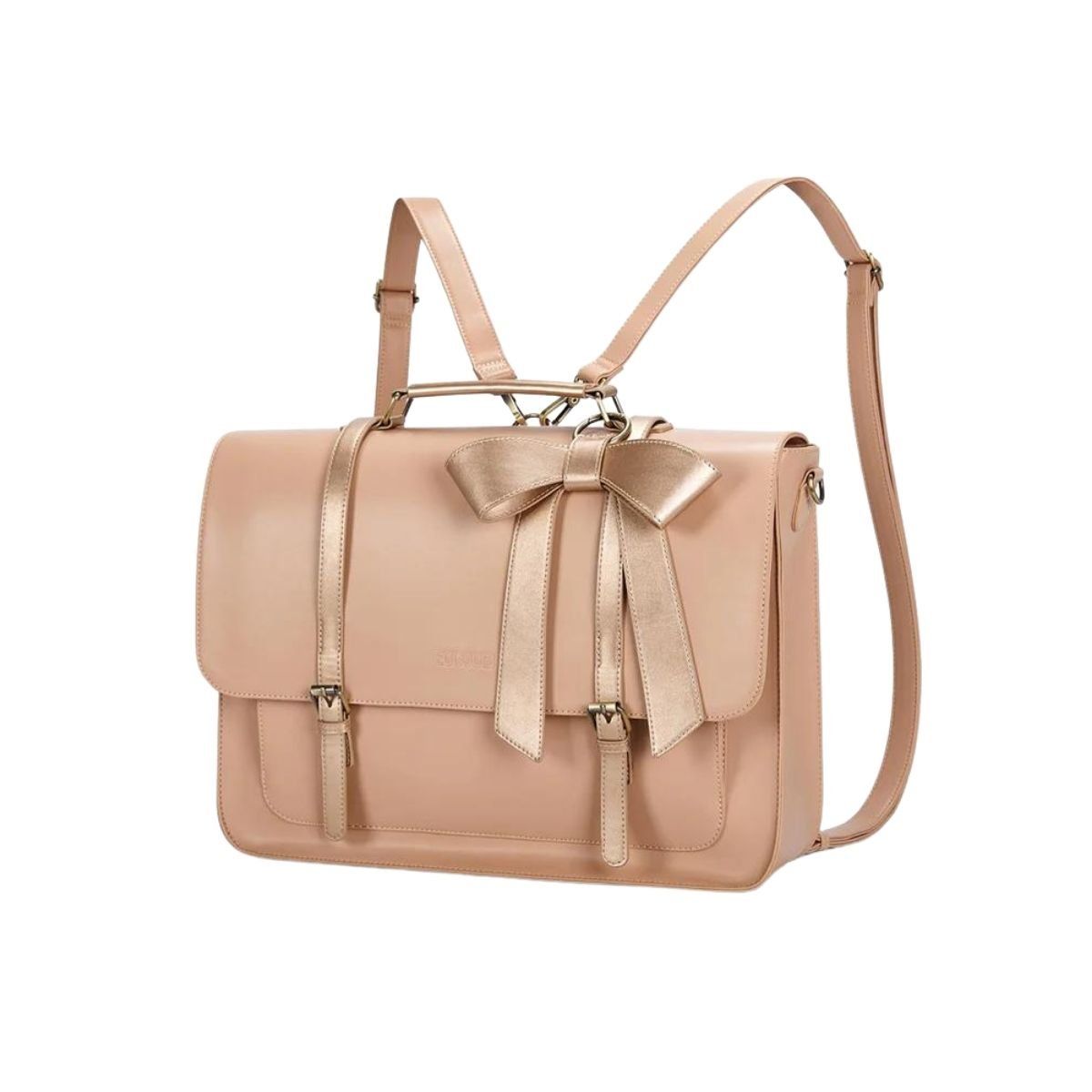 ECOSUSI - Ecosusi Maletín y Mochila Cocoa Truffle para Notebook 15.6 pulg - Rosa