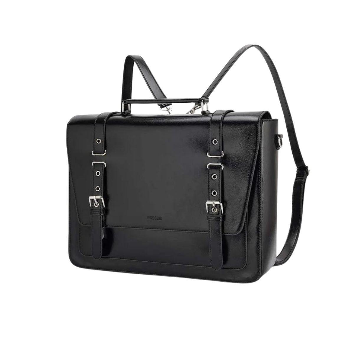 ECOSUSI - Ecosusi Maletín y Mochila Victor para Notebook 15.6 pulg - Negro