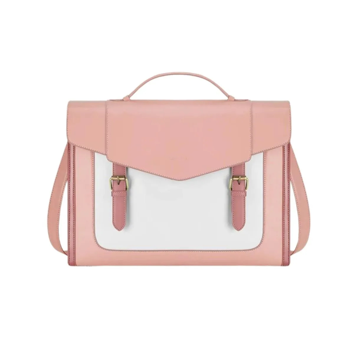 ECOSUSI - Ecosusi Maletín y Mochila Julie para Notebook 15.6 pulg - Rosado