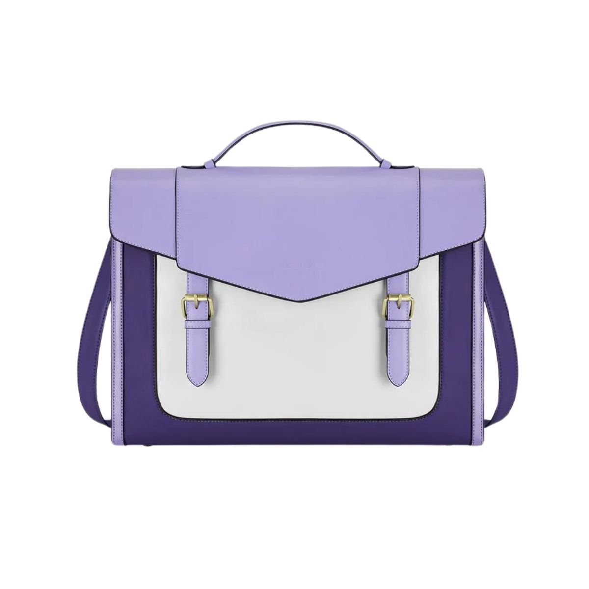 ECOSUSI - Ecosusi Maletín y Mochila Julie para Notebook 15.6 pulg- Morado