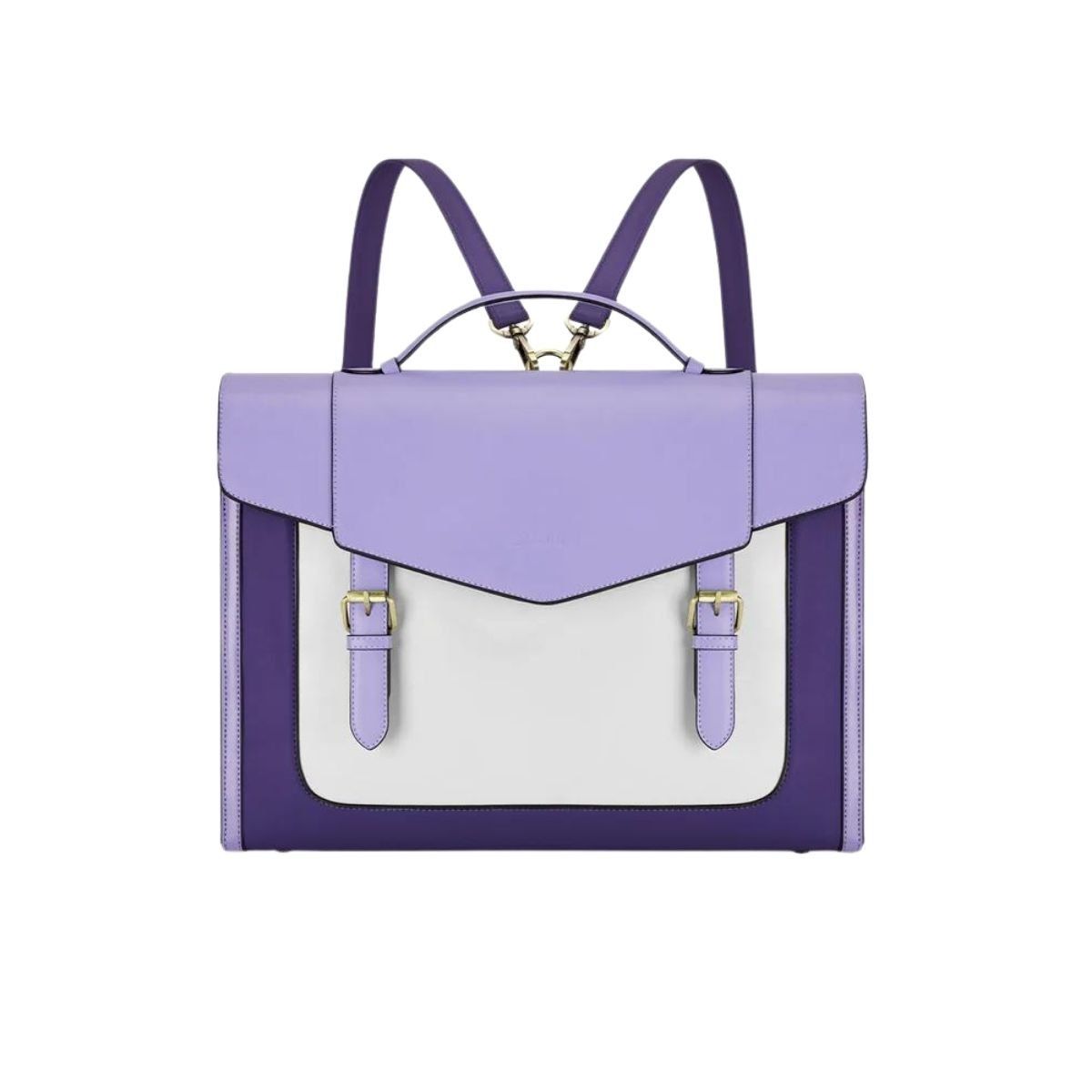 ECOSUSI - Ecosusi Maletín y Mochila Julie para Notebook 15.6 pulg- Morado