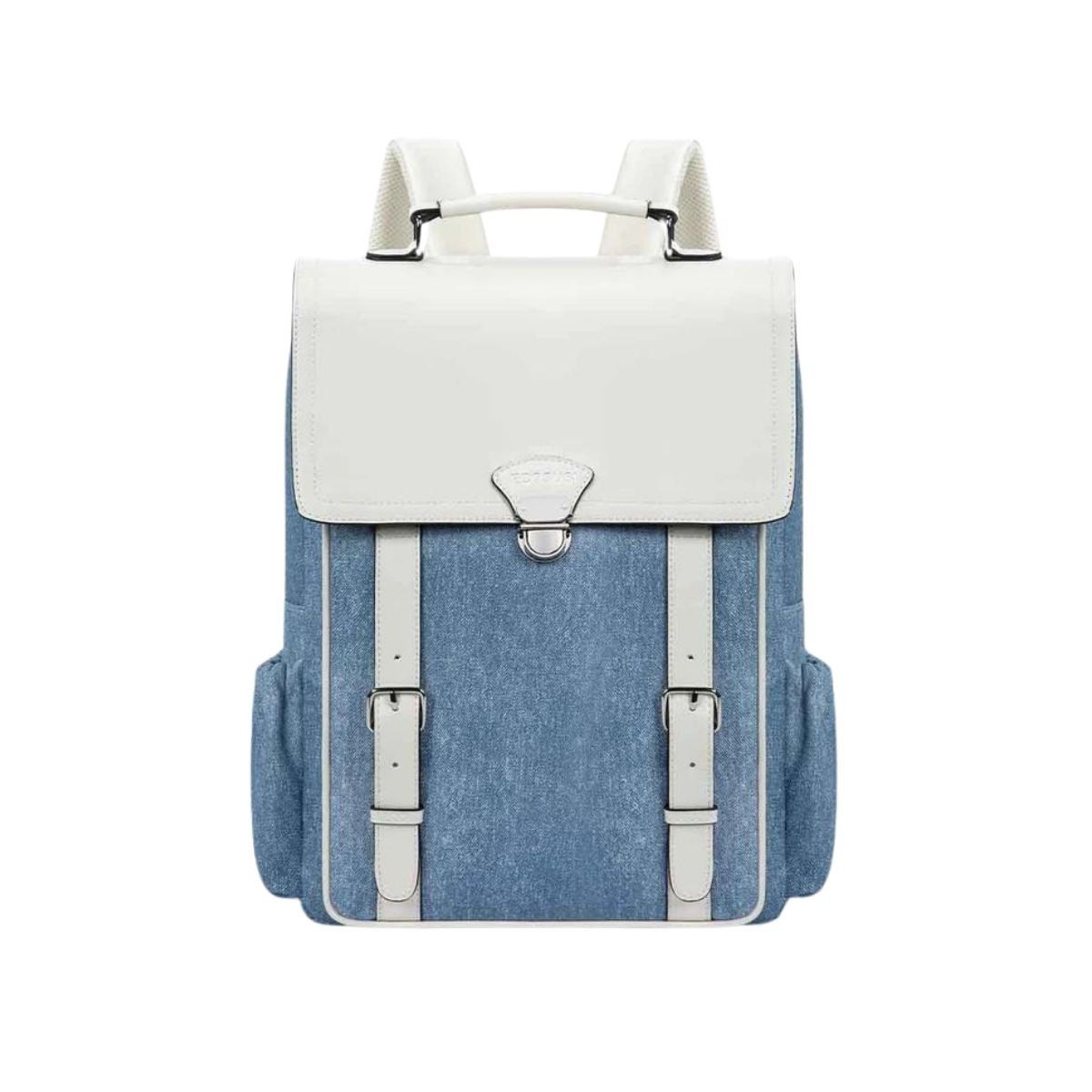 ECOSUSI - Ecosusi Mochila Inspiración Denim para Notebook 15.6 pulg - Azul