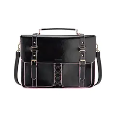 ECOSUSI - Maletín y Mochila Emily para Notebook 15.6 pulg - Negro