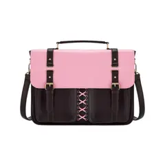 ECOSUSI - Maletín y Mochila Victoria para Notebook 15.6 pulg - Rosa Café