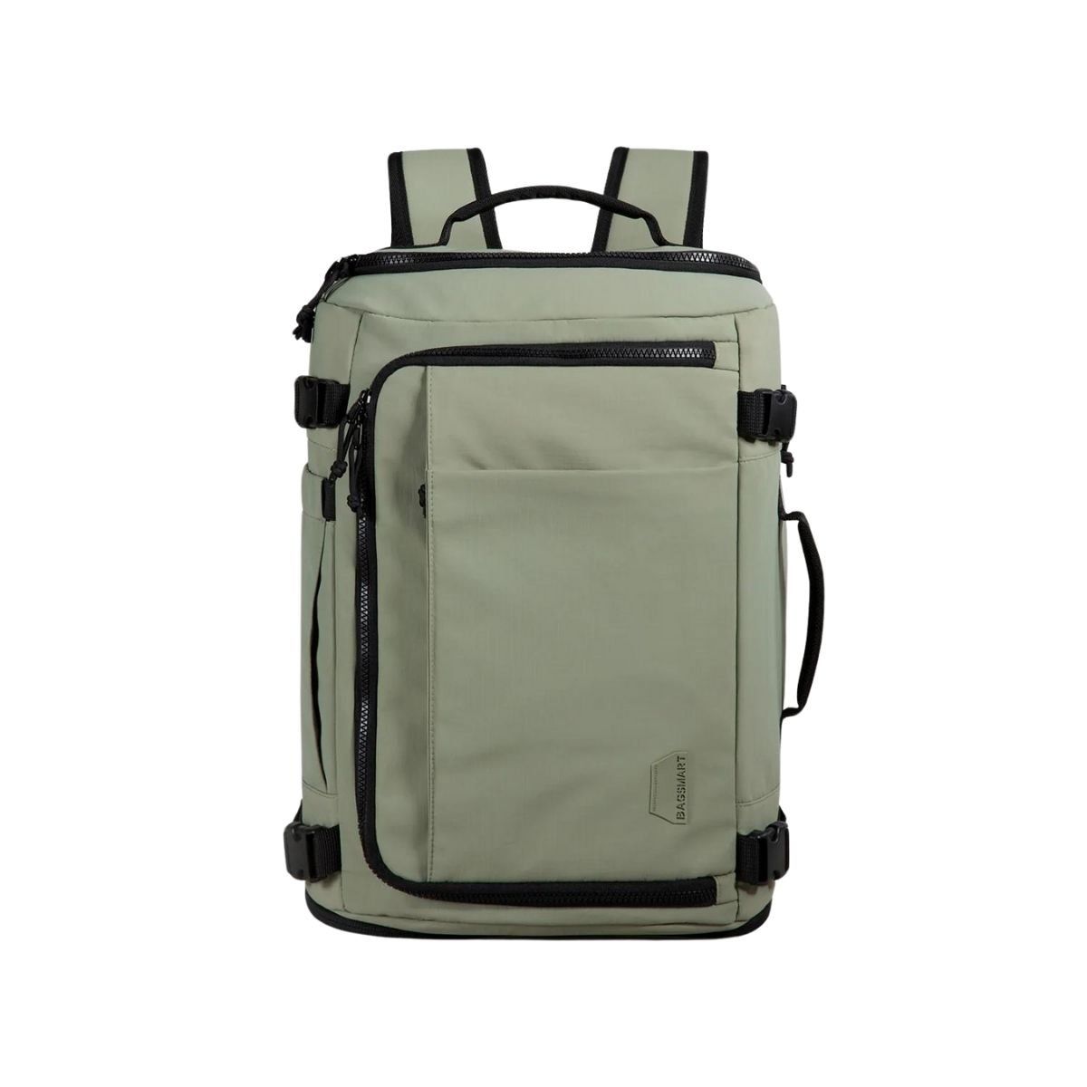 BAGSMART - Bagsmart Mochila de Viaje Blast Mediana 28L para Notebook 15.6" - Verde