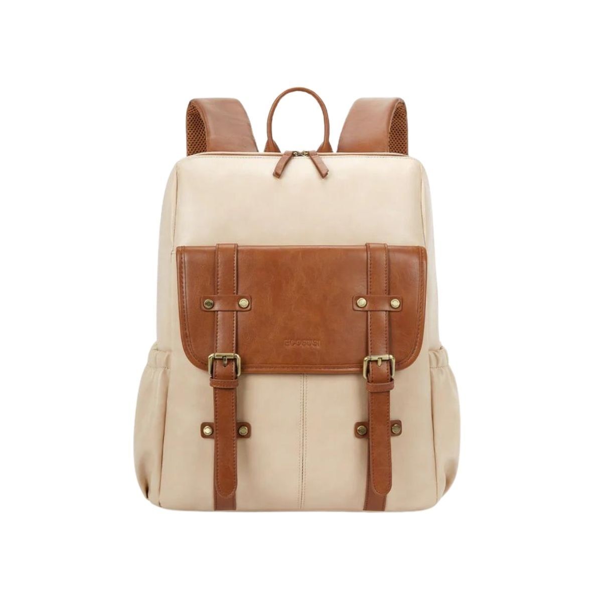 ECOSUSI - Ecosusi Mochila Scarlett para Notebook 15.6 pulg - Beige Café