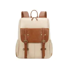 ECOSUSI - Mochila Scarlett para Notebook 15.6 pulg - Beige Café