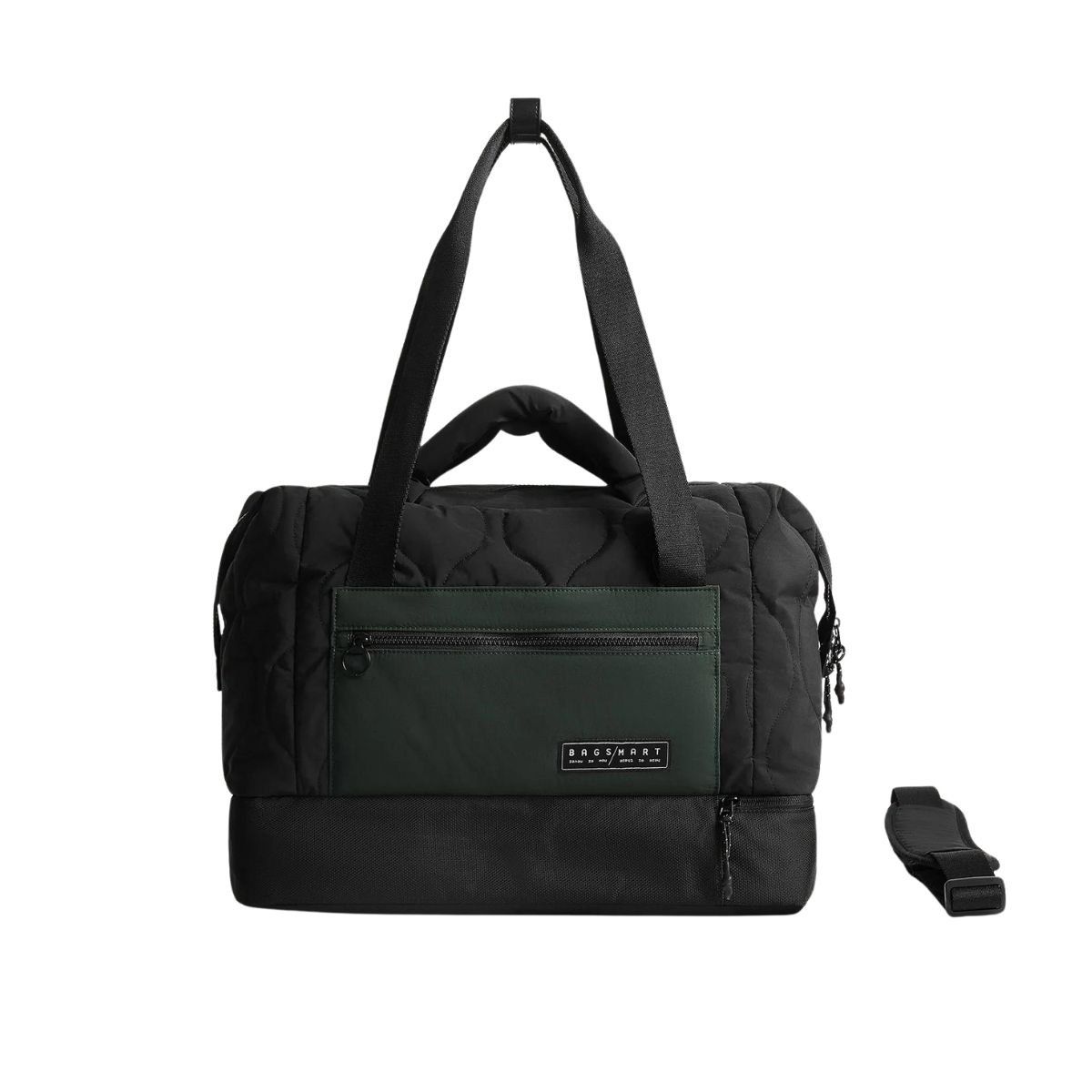BAGSMART - Bagsmart Bolso de Viaje Paz 34L para Laptop 156” y Zapatos Negro