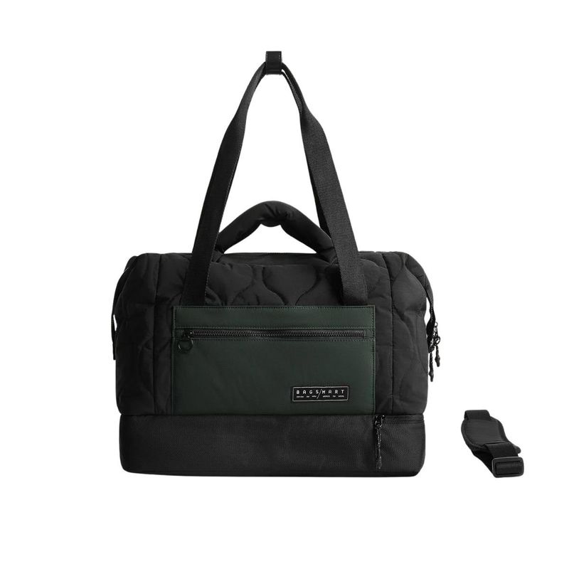 BAGSMART - Bagsmart Bolso de Viaje Walker Duffle notebook 15.6 pulg 34L - Negro
