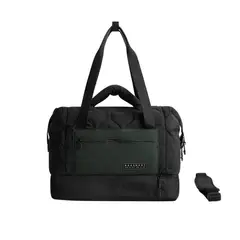 BAGSMART - Bolso de Viaje Walker Duffle notebook 15.6 pulg 34L - Negro