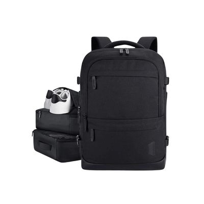 Imagen 2 del producto Mochila Falco 30 L - 40 L Expandible + 3 Organizadores Negro