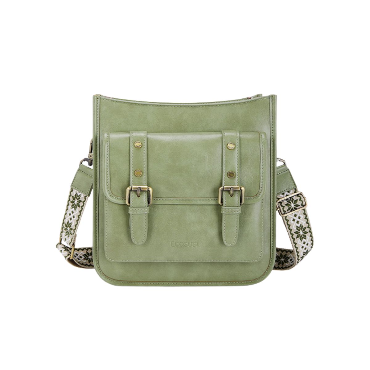 ECOSUSI - Ecosusi Bolso Mensajero Sophie para tablet 11 pulg - Verde