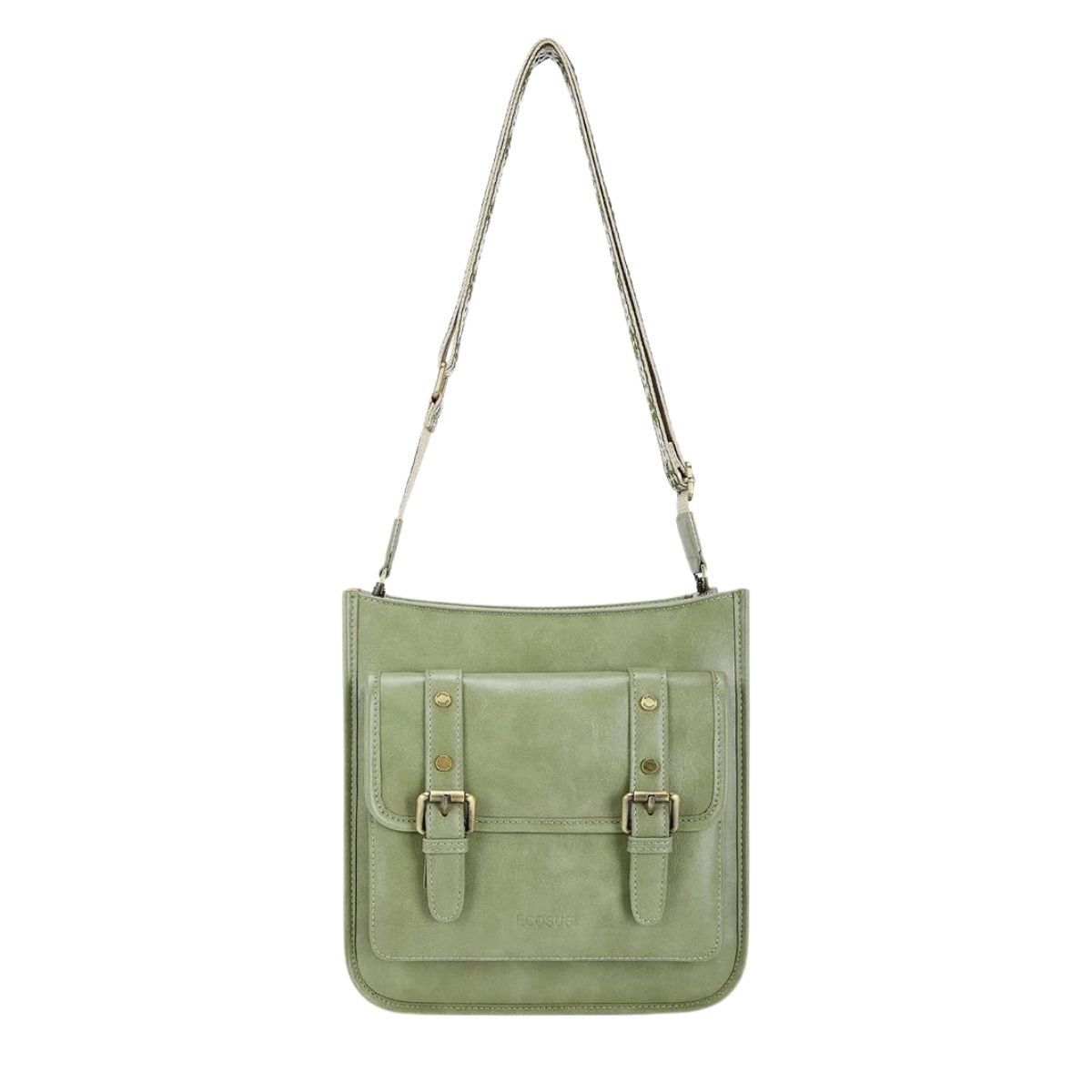 ECOSUSI - Ecosusi Bolso Mensajero Sophie para tablet 11 pulg - Verde