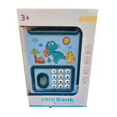 GENERICO - Alcancia electrónica para niños COLOR CELESTE O AMARILLO