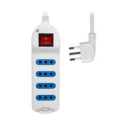 PHILCO - Alargador Eléctrico XT30 3 Mts 4 Pos Blanco