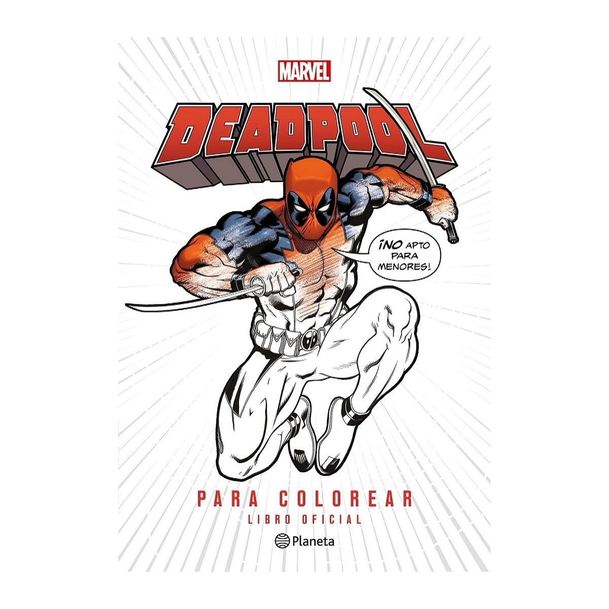 TOP10BOOKS - LIBRO Deadpool Para Colorear - Deadpool Para Colorear