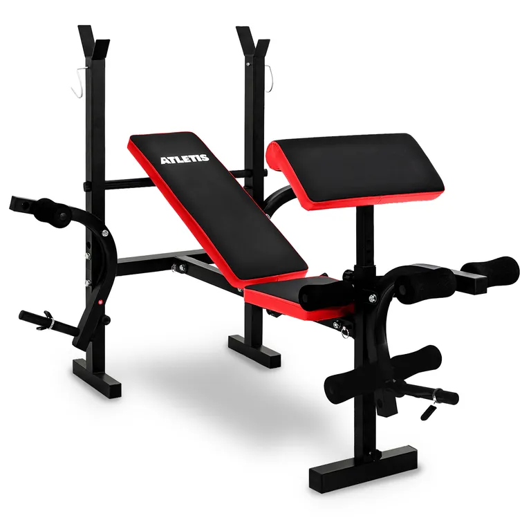 ATLETIS Press Banca Multifunción F4000 Roja | falabella.com