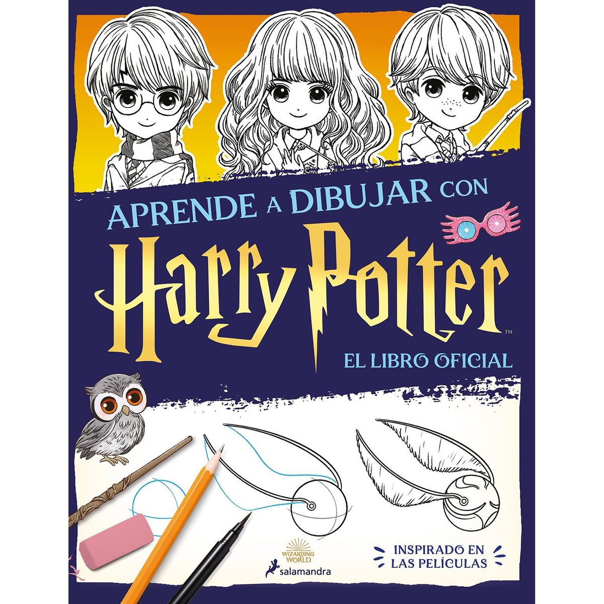 PENGUIN RANDOM HOUSE - Libro Aprende A Dibujar Con Harry Potter
