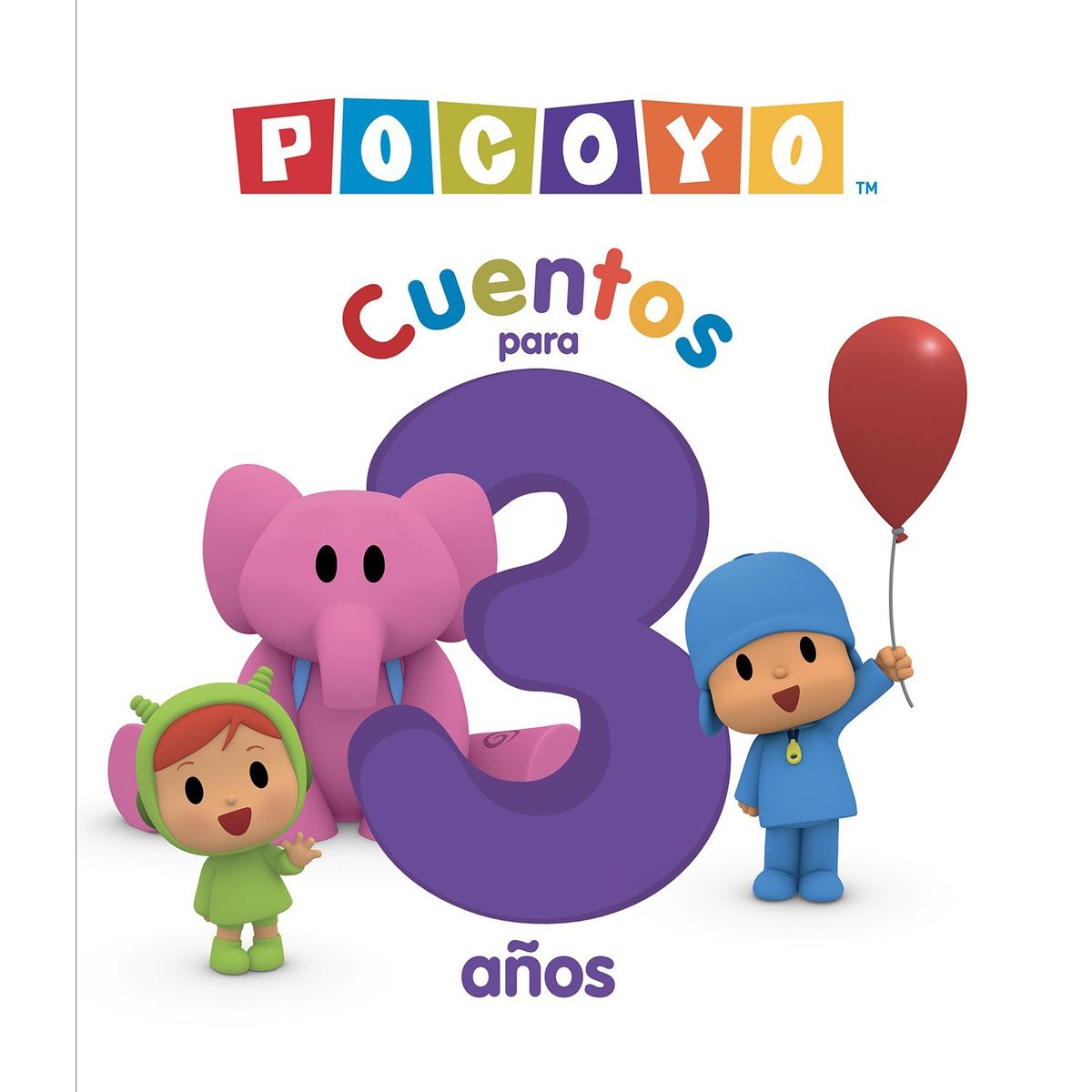 PENGUIN RANDOM HOUSE - Libro Pocoyo Cuentos Para 3 Años