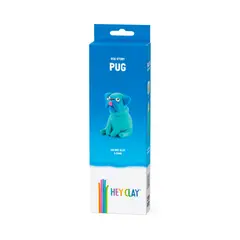 HEY CLAY - Perros Pug 3 Potes
