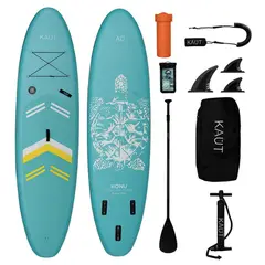 KAUT - Stand Up Paddle Inflable 10´ 6 Triple Quilla Capa Reforzada - Honu