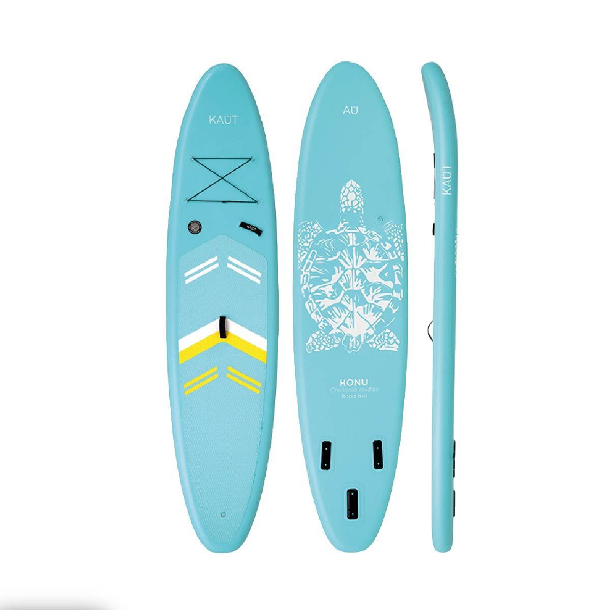 KAUT - Stand Up Paddle Inflable 10´ 6 Triple Quilla Capa Reforzada - Honu