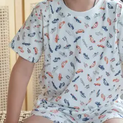 SIMPLY B - Pijama corto autos niño