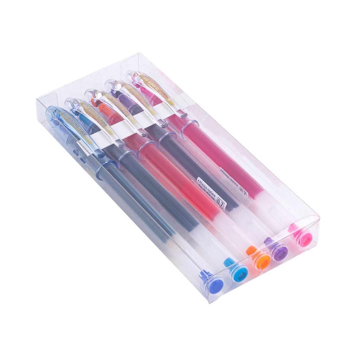 PILOT - Set 5 Lápices Super Gel 07mm Pilot