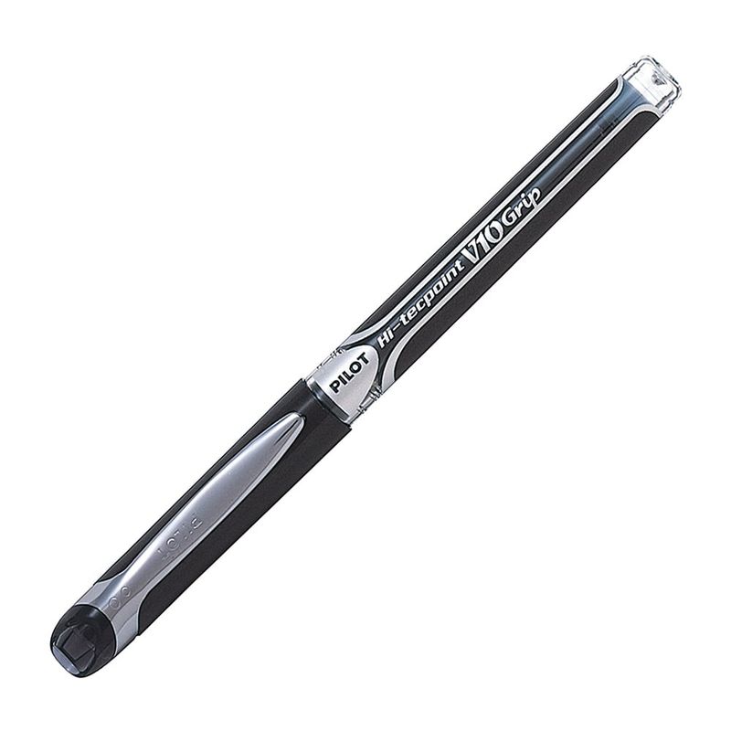 PILOT - Lápiz Tinta Pilot Hi-tecpoint Grip V10 10mm Negro Pilot