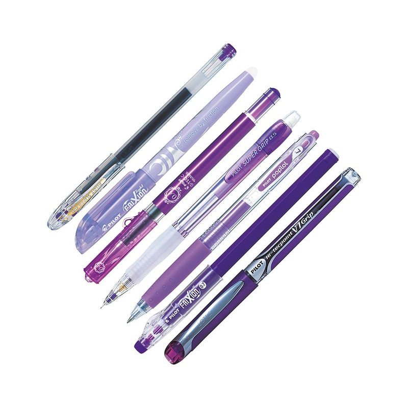 PILOT - Set 7 Lápices Violeta Surtidos 002 Pilot