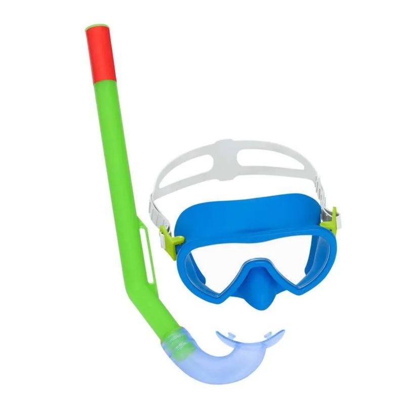 BESTWAY - Set de buceo snorkel Crusader 3 a 8 años Bestway