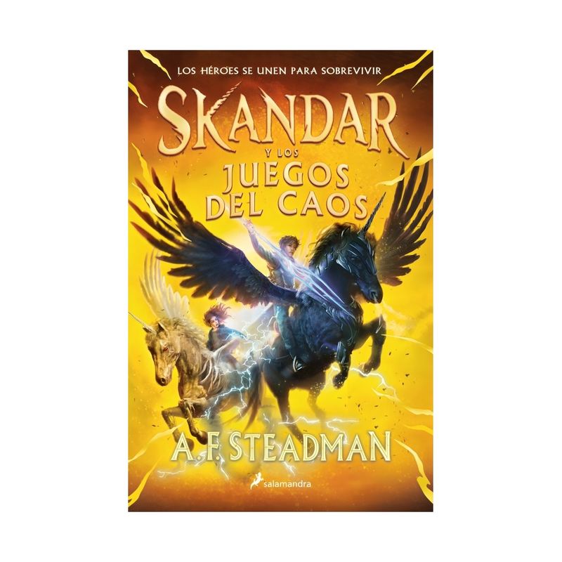 TOP10BOOKS - LIBRO SKANDAR 3: SKANDAR Y LOS JUEGOS DEL CAOS / SALAMANDRA INFANTIL Y JUVENIL