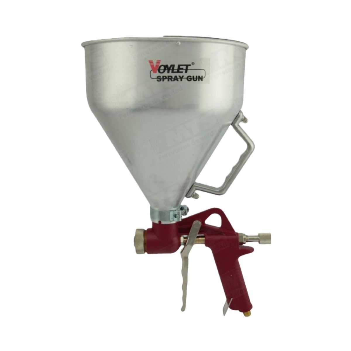 VOYLET - PISTOLA PARA TEXTURADO FR-300 CON VASO SUPERIOR-MIMBRAL