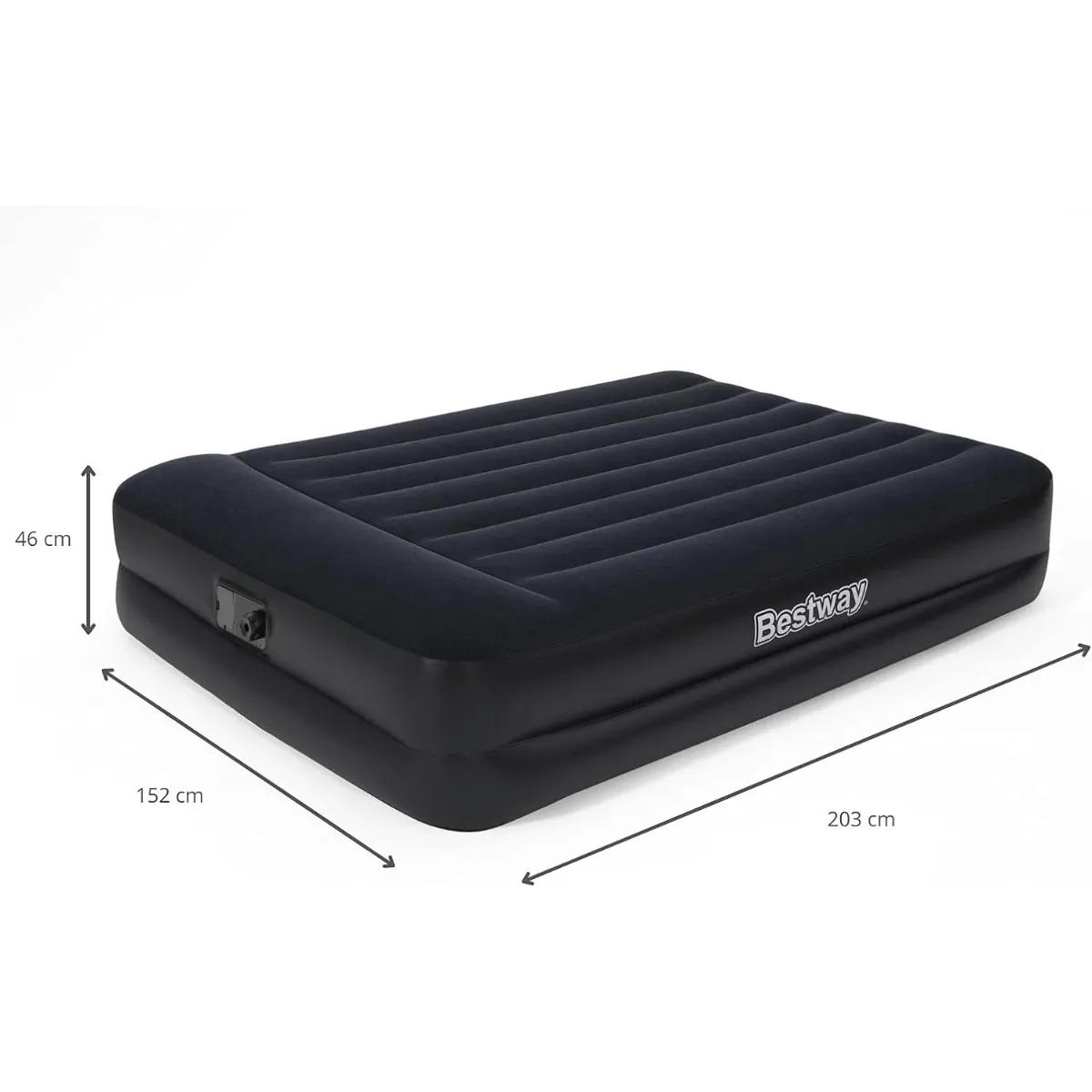 BESTWAY - Colchón inflable eléctrico queen tritec 203x152x46cm Bestway