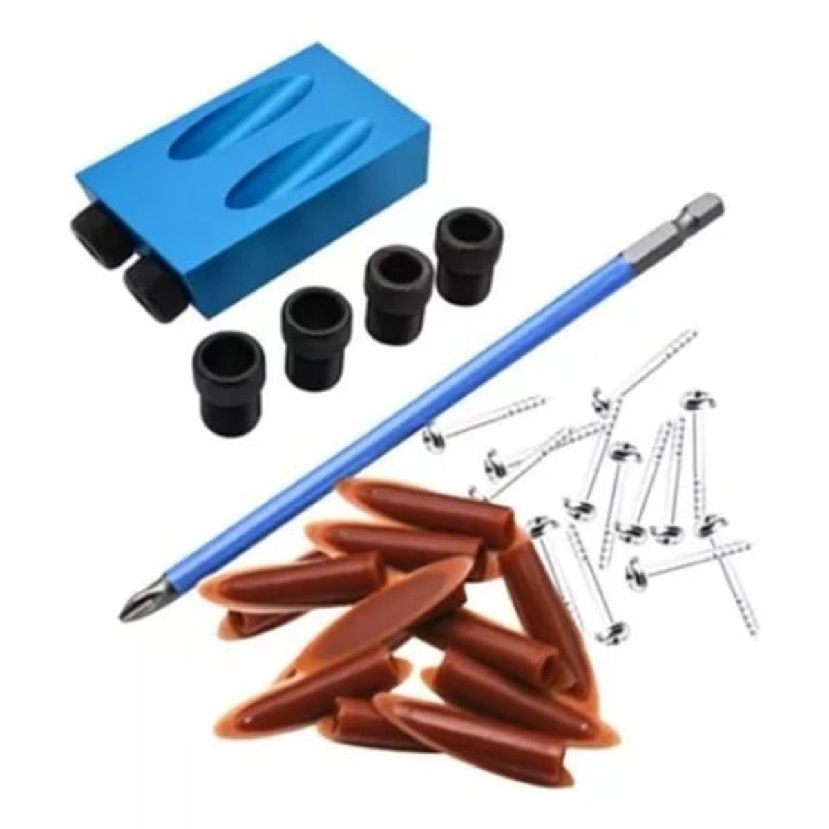 GENERICO - Kit De Localizador De Orificios Inclinados Para Carpintería