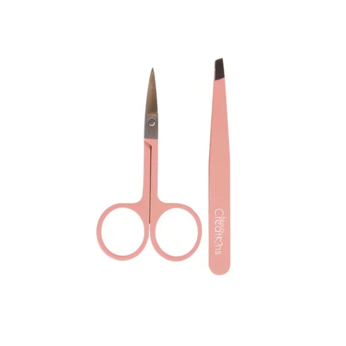 BEAUTY CREATIONS - Set de tijera y pinza para perfilación de cejas
