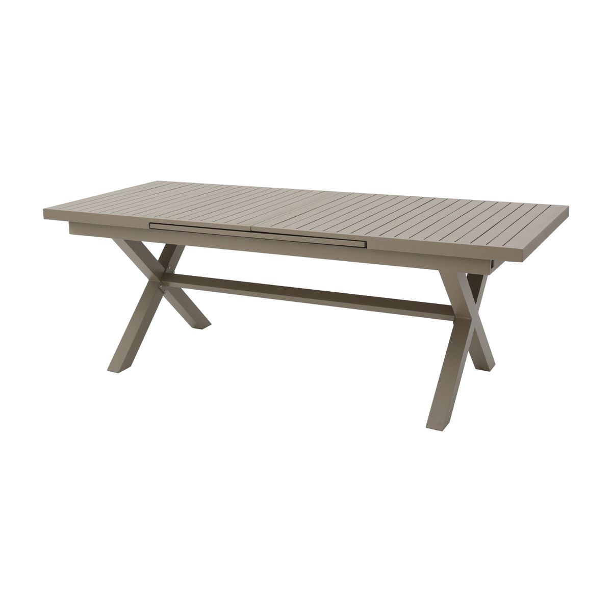 BOKAN - Mesa de Terraza extensible Lagos Beige