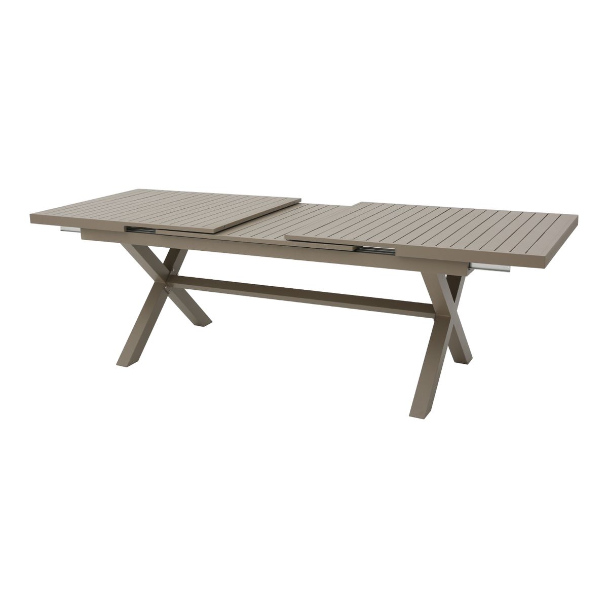BOKAN - Mesa de Terraza extensible Lagos Beige